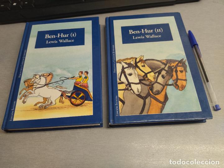 Libros de segunda mano: BEN-HUR / LEWIS WALLACE / EN 2 LIBROS / EDICI&Oacute;N &Iacute;NTEGRA - C&Oacute;DICE 1995 - Foto 1