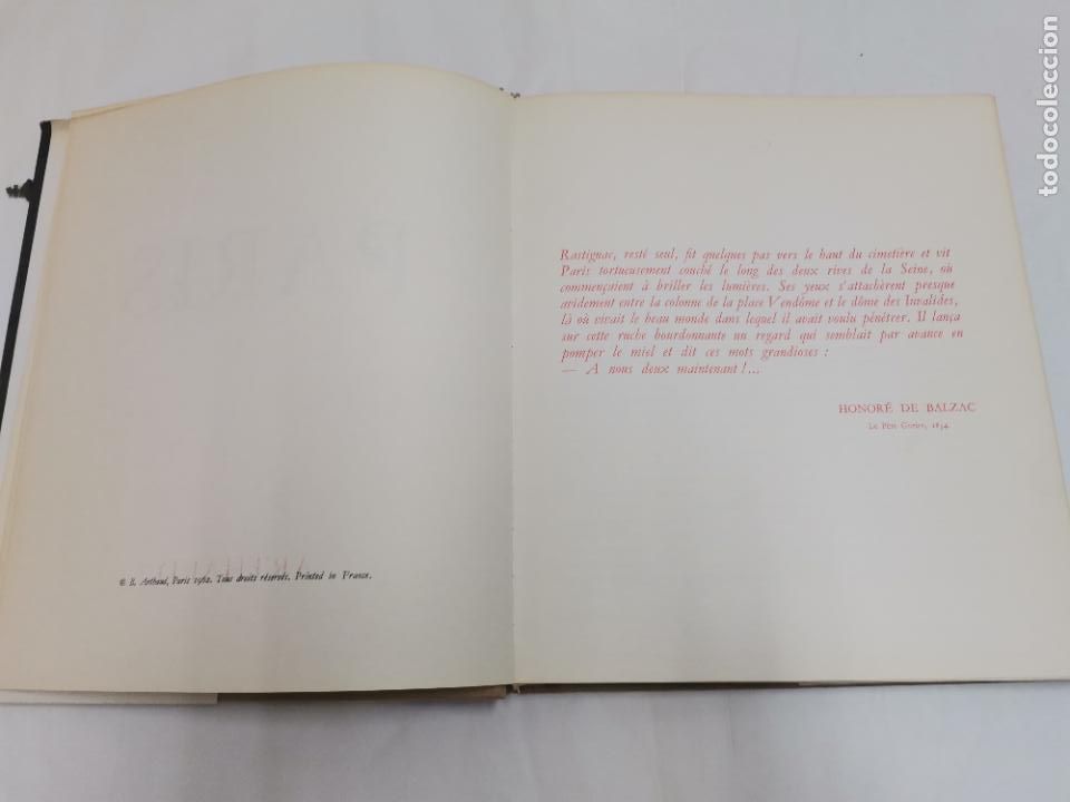 Libros de segunda mano: L-6187. PARIS, MARCEL BRION. ED. ARTHAUD. 1962. - Foto 4