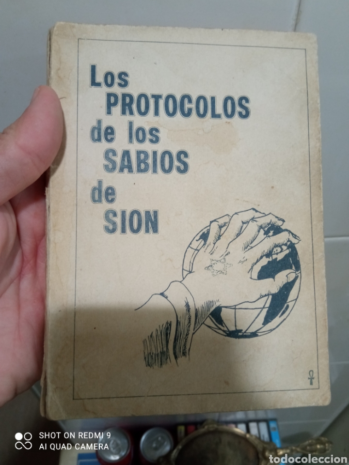 Libros de segunda mano: Los protocolos de los Sabios de Sion Primera Edici&oacute;n 1974 - Foto 1