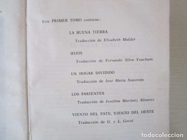 Libros de segunda mano: (90) LIBRO DE NOVELAS PERL S. BUCK TOMO I DE PLANETA - Foto 2