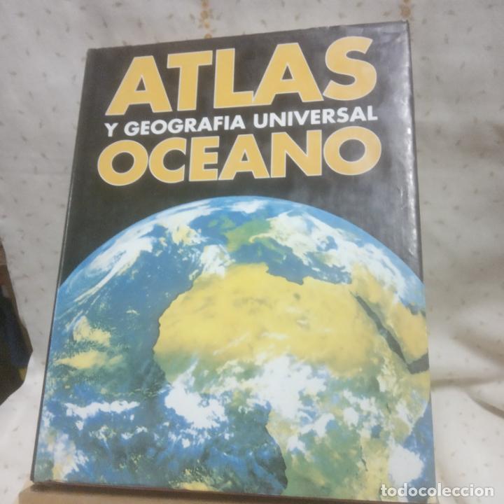 Libros de segunda mano: ATLAS Y GEOGRAFIA UNIVERSAL OCEANO. EDITORIAL OCEANO - Foto 1