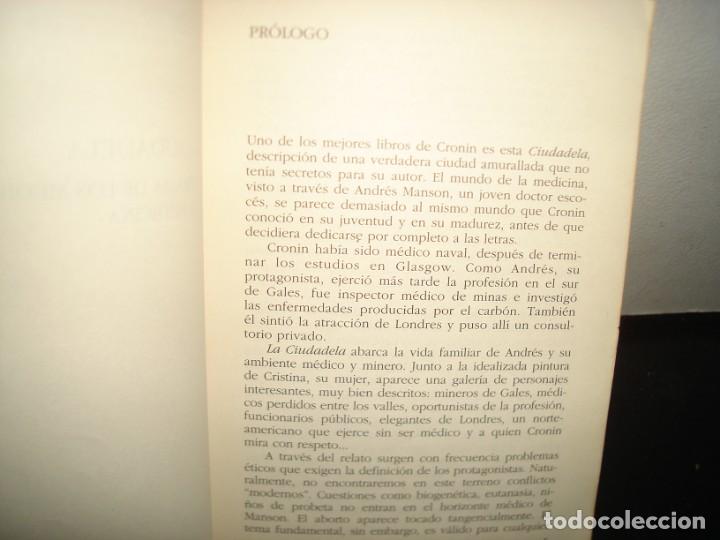 Libros de segunda mano: 18- LA CIUDADELA - A. J. CRONIN - Foto 5