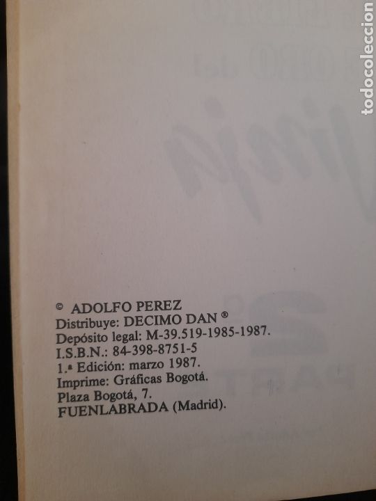 Libros de segunda mano: El libro de oro del Ninja, 1 edici&oacute;n de 1987 - Foto 3