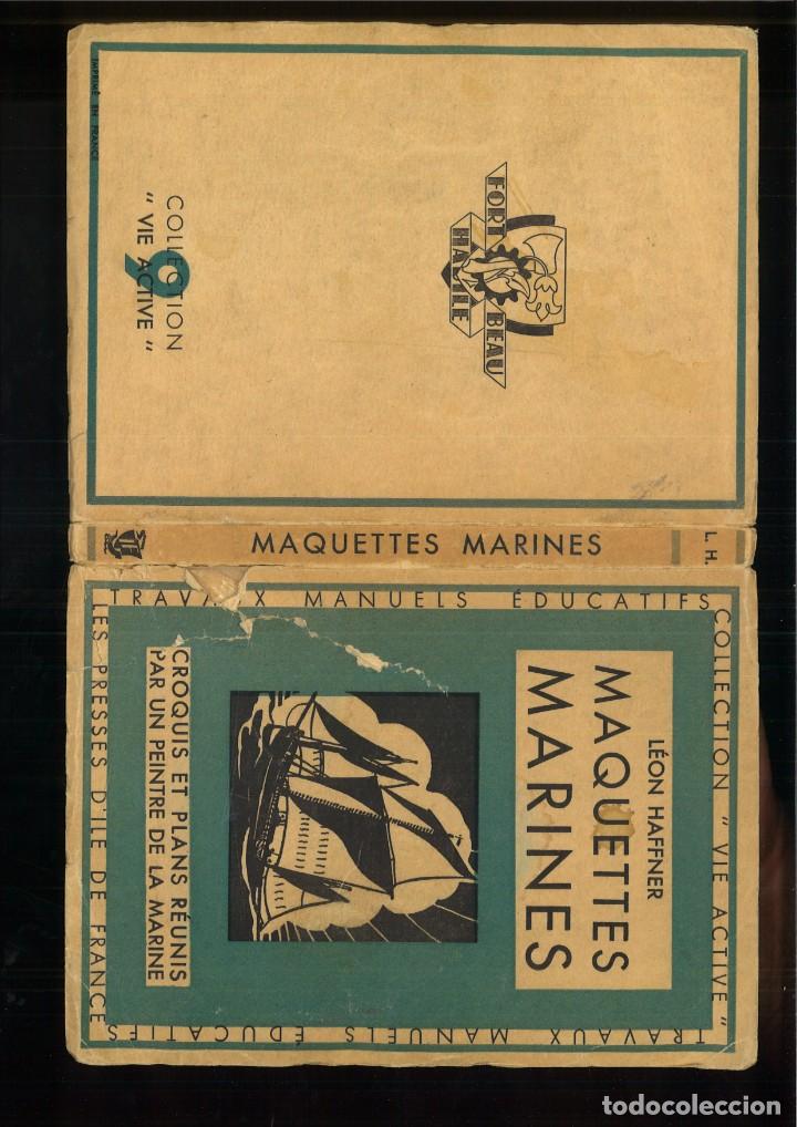 Libros de segunda mano: MAQUETTES MARINES. L&eacute;on Haffner - Foto 1