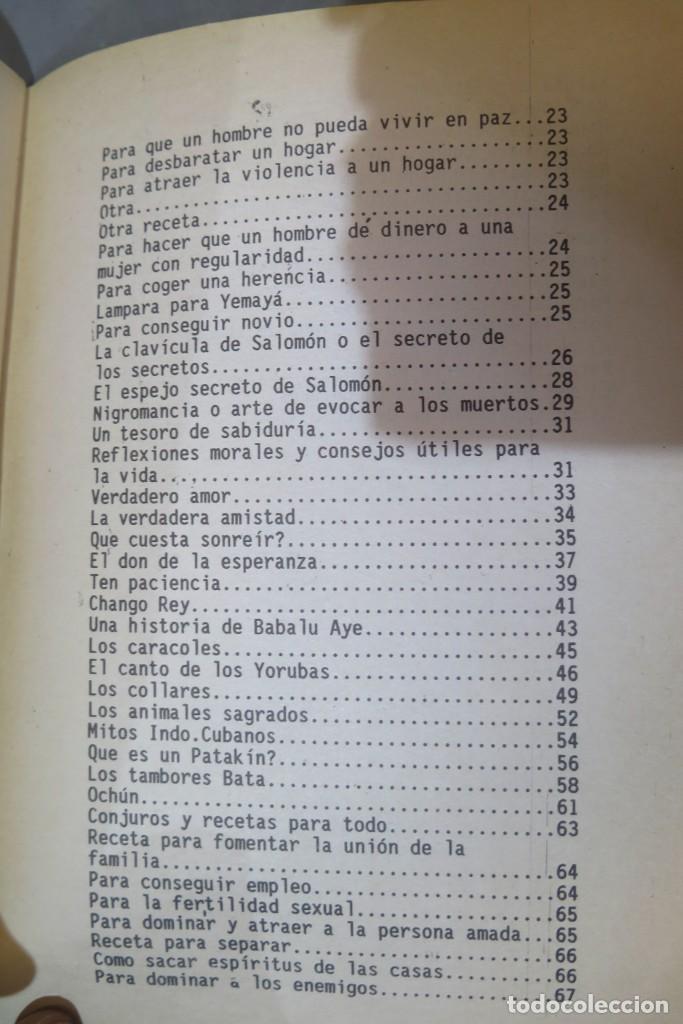 Libros de segunda mano: HISTORIAS DE SANTERIA. ED. FLORIDA - Foto 3