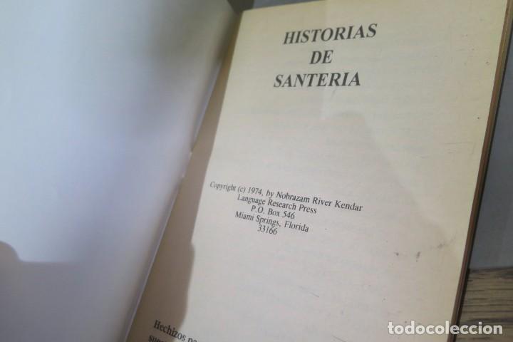 Libros de segunda mano: HISTORIAS DE SANTERIA. ED. FLORIDA - Foto 5