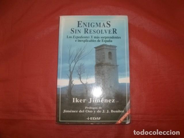 Libros de segunda mano: ENIGMAS SIN RESOLVER - IKER JIM&Eacute;NEZ - Foto 1