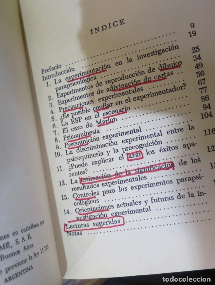 Libros de segunda mano: PARAPSICOLOG&Iacute;A . THOULESS - Foto 2