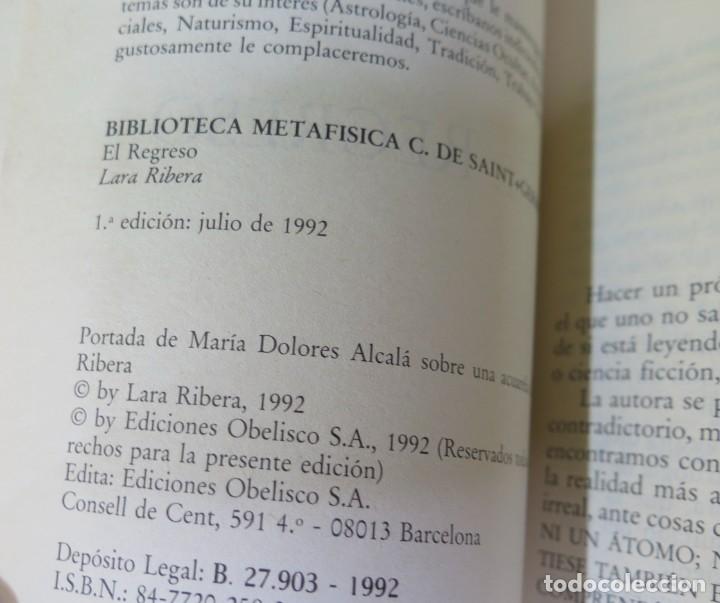 Libros de segunda mano: EL REGRESO. LARA RIBERA - Foto 3
