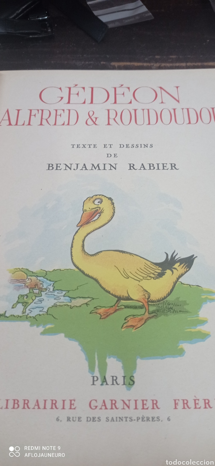Libros de segunda mano: Libro en franc&eacute;s G&Eacute;D&Eacute;ON ALFRED ET ROUDOUDOU - Foto 2
