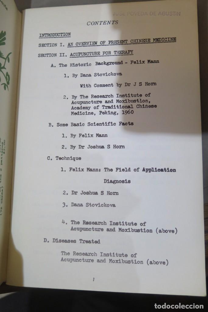 Libros de segunda mano: Acupuncture. Some Basic Facts. Russell - Foto 2