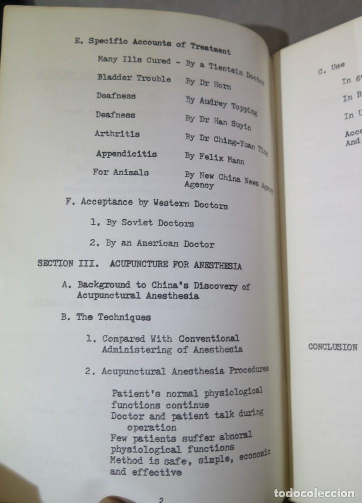 Libros de segunda mano: Acupuncture. Some Basic Facts. Russell - Foto 3