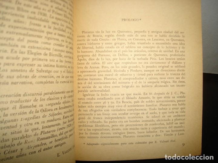 Libros de segunda mano: 19- ALEJANDRO Y C&Eacute;SAR - PLUTARCO - Foto 3