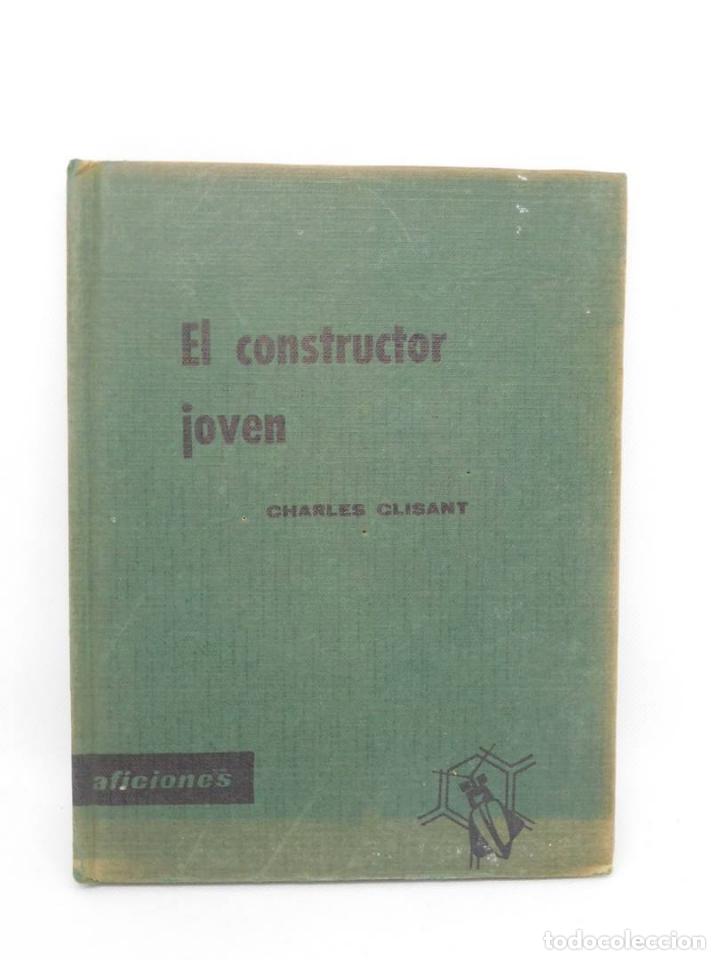Libros de segunda mano: M69 Libro colecci&oacute;n Aficiones El Constructor Joven. 4&ordf; ed. 1966. Santillana - Foto 1