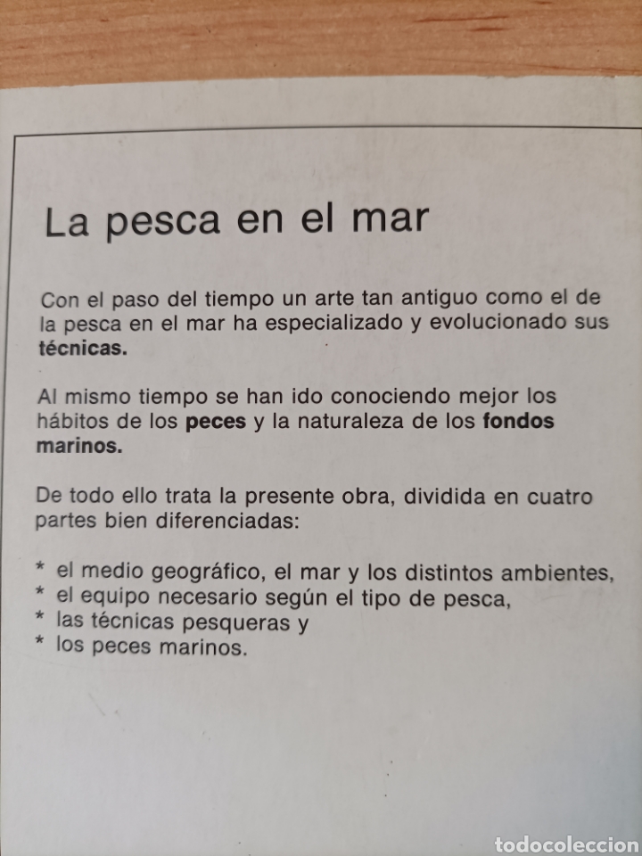Libros de segunda mano: La pesca en el mar desde la costa y desde la barca. - Foto 2