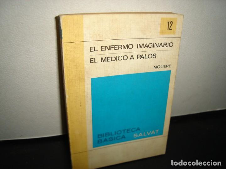 Libros de segunda mano: 19- EL ENFERMO IMAGINARIO / EL M&Eacute;DICO A PALOS - MOLIERE - Foto 1