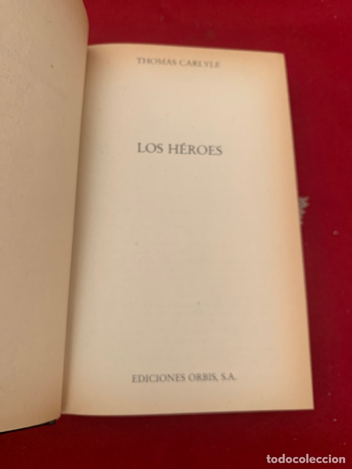 Libros de segunda mano: Los h&eacute;roes. Thomas Carlyle. - Foto 6