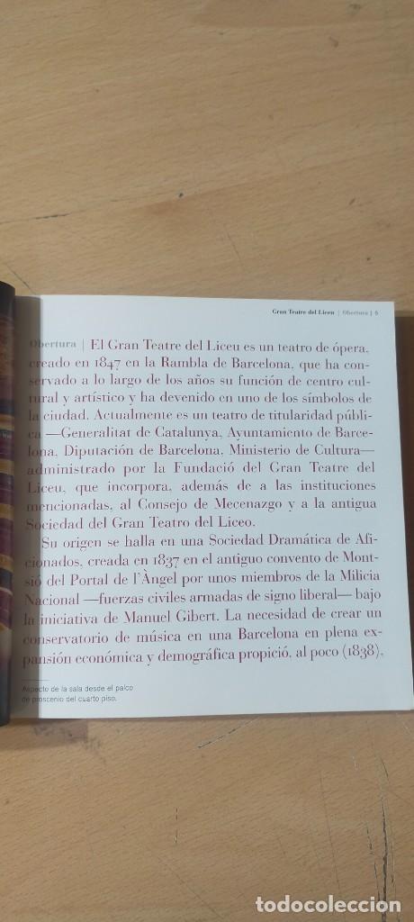 Libros de segunda mano: GRAN TEATRE DEL LICEU / BARCELONA / AQ205 - Foto 8
