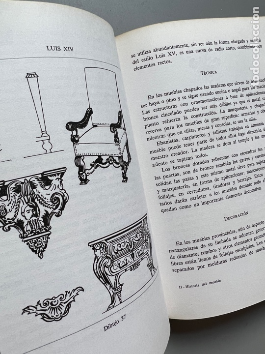 Libros de segunda mano: HISTORIA DEL MUEBLE, M. AROLA. Barcelona, 1966 - Foto 6