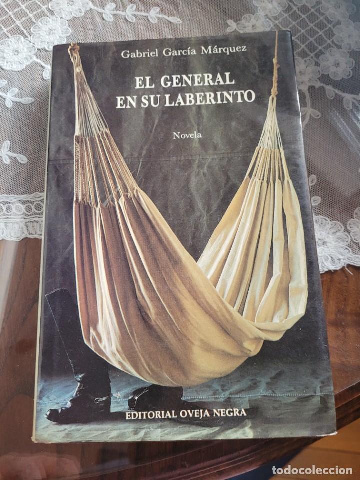 Libros de segunda mano: El general en su laberinto - Gabriel Garc&iacute;a M&aacute;rquez - Primera Edici&oacute;n - Foto 1