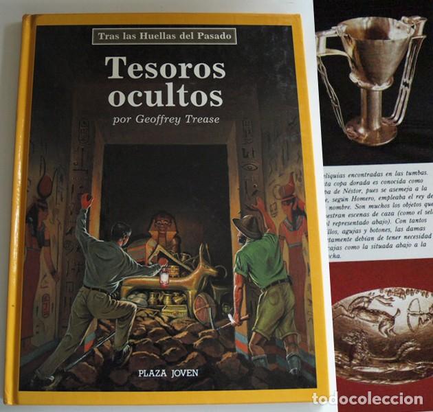 Libri di seconda mano: TESOROS OCULTOS TRAS HUELLAS DEL PASADO LIBRO JUVENIL ILUSTRADO HISTORIA JOYAS DE HELENA M&Aacute;SCARA DE