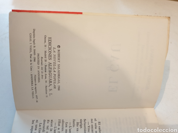 Libros de segunda mano: EL CAU. ROBERT SALADRIGAS. 1966 - Foto 3
