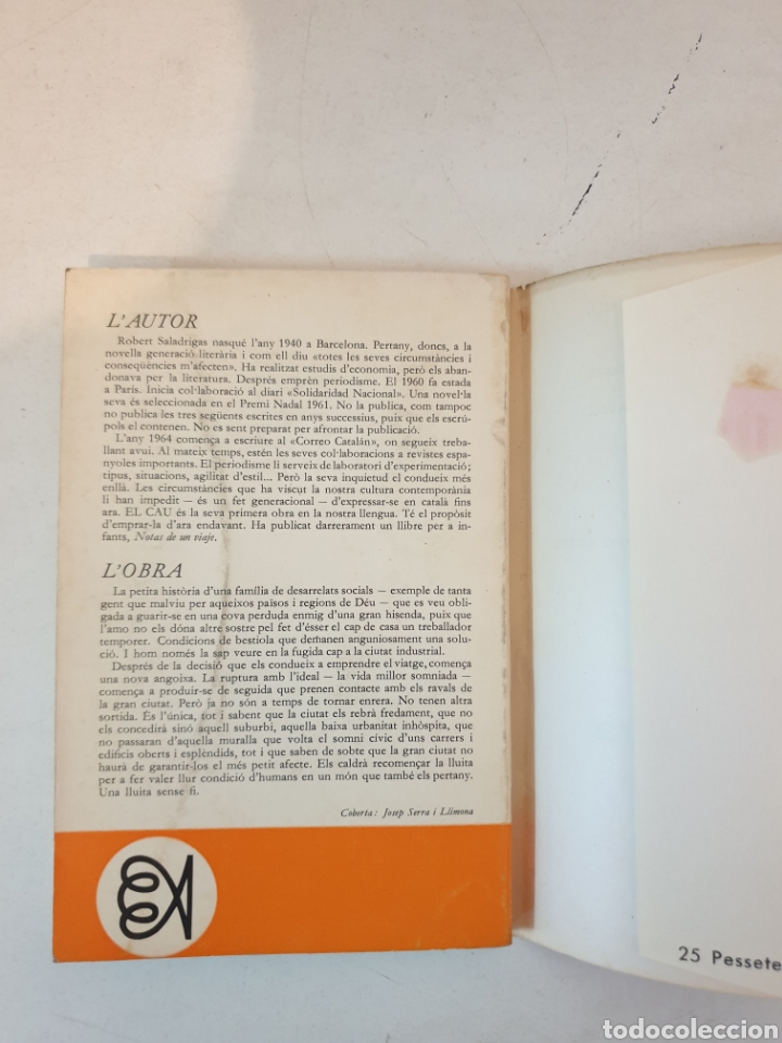 Libros de segunda mano: EL CAU. ROBERT SALADRIGAS. 1966 - Foto 5