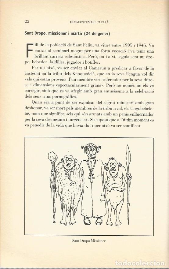 Libros de segunda mano: DESACOSTUMARI CATAL&Agrave; - CARLES ROMEU - Foto 4