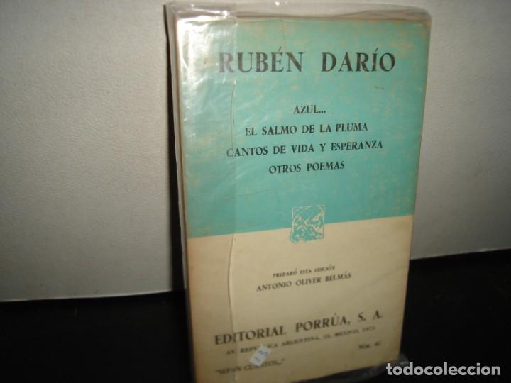 Libros de segunda mano: 21- RUB&Eacute;N DAR&Iacute;O . VARIAS OBRAS - Foto 1