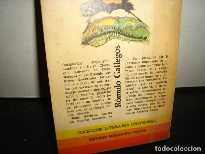 Libros de segunda mano: 21- DO&Ntilde;A B&Aacute;RBARA - R&Oacute;MULO GALLEGOS - Foto 3
