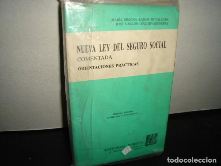 Livres d'occasion: 21- NUEVA LEY DEL SEGURO SOCIAL. COMENTADA. TERCERA EDICI&Oacute;N - MAR&Iacute;A SIMONA RAMOS RUVALCABA