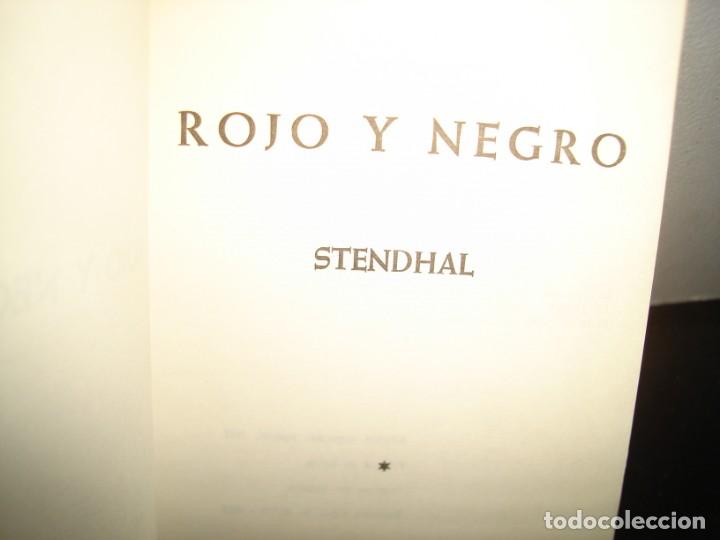 Libros de segunda mano: 21- ROJO Y NEGRO - STENDHAL - Foto 3