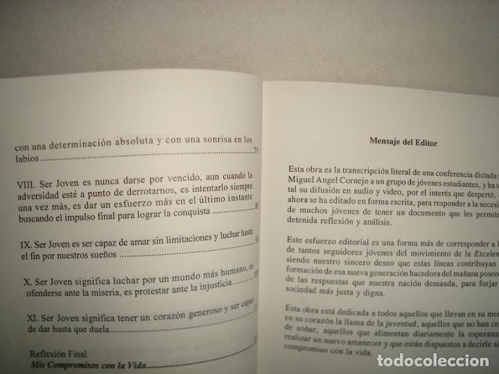 Libros de segunda mano: 21- &iquest;QU&Eacute; SIGNIFICA SER JOVEN? - MIGUEL &Aacute;NGEL CORNEJO - Foto 5