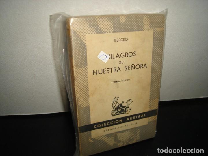 Libros de segunda mano: 21- MILAGROS DE NUESTRA SE&Ntilde;ORA - BERCEO - Foto 1