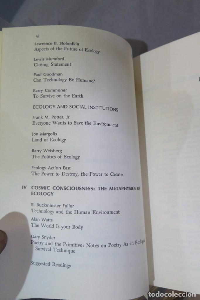 Libros de segunda mano: The Ecological Conscience. Values for Survival. Disch - Foto 3