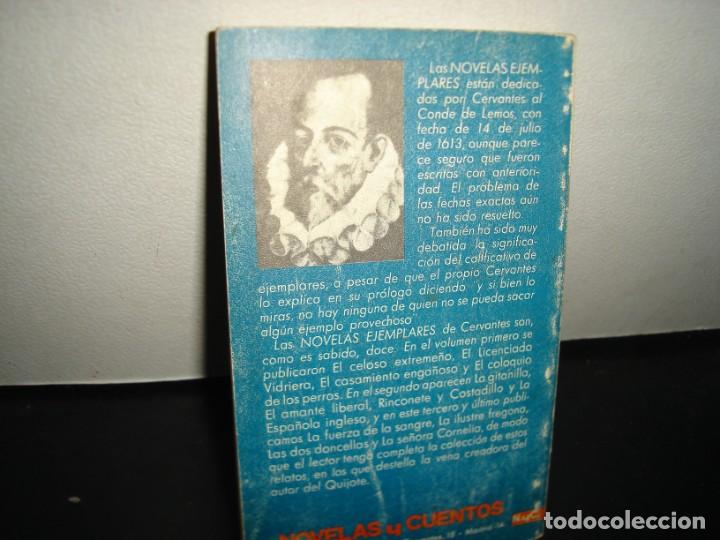 Libros de segunda mano: 21- MIGUEL DE CERVANTES. NOVELAS EJEMPLARES. VOL. 3 - Foto 3
