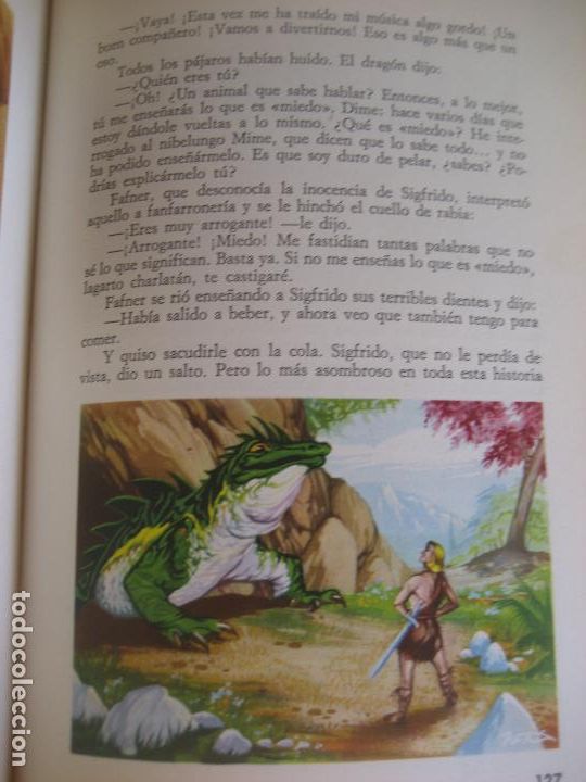 Libros de segunda mano: Los Nibelungos. Coleccion Arlo. 1963. - Foto 7