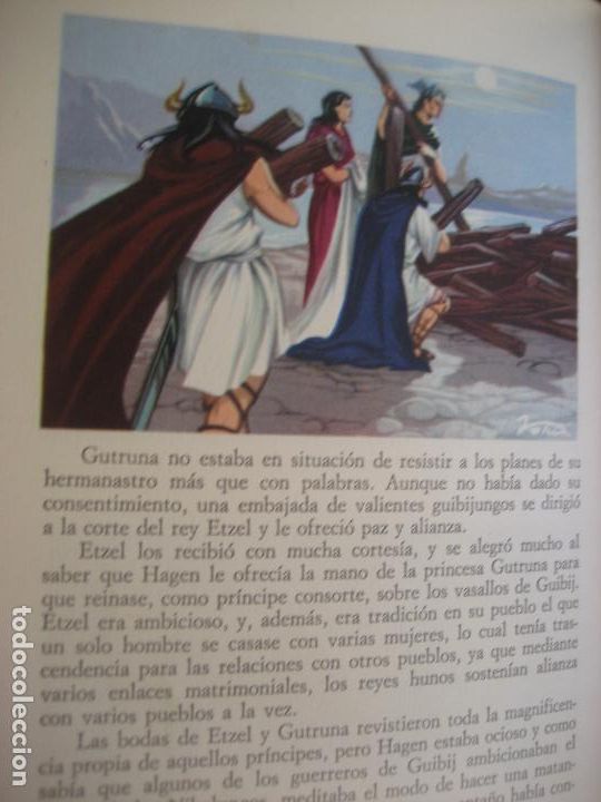 Libros de segunda mano: Los Nibelungos. Coleccion Arlo. 1963. - Foto 9