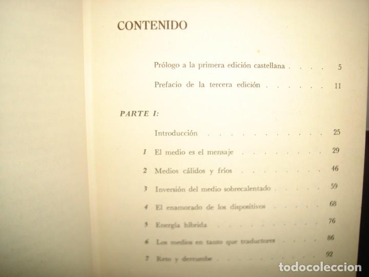 Libros de segunda mano: 22- LA COMPRENSI&Oacute;N DE LOS MEDIOS COMO LAS EXTENSIONES DEL HOMBRE - MARSHALL MCLUHAN - Foto 5