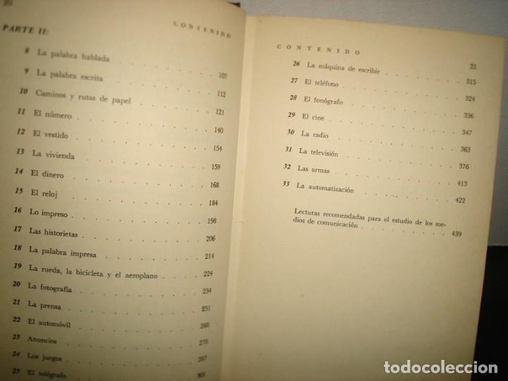 Libros de segunda mano: 22- LA COMPRENSI&Oacute;N DE LOS MEDIOS COMO LAS EXTENSIONES DEL HOMBRE - MARSHALL MCLUHAN - Foto 6