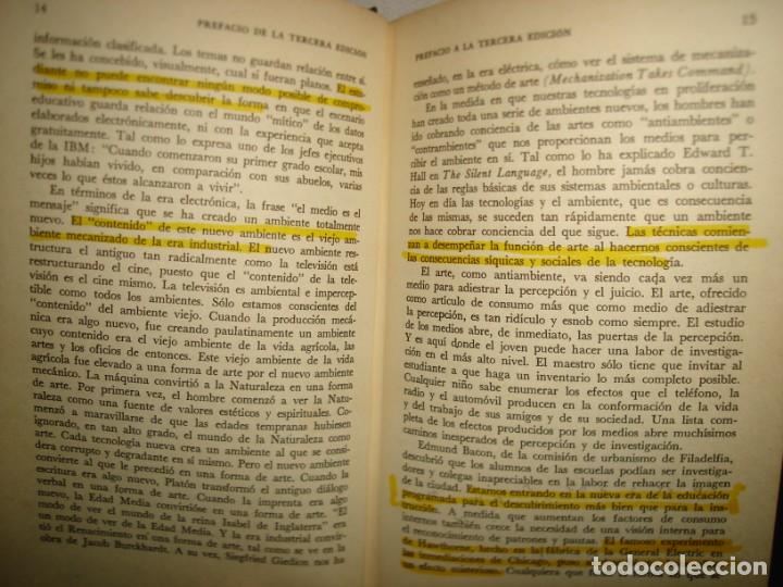 Libros de segunda mano: 22- LA COMPRENSI&Oacute;N DE LOS MEDIOS COMO LAS EXTENSIONES DEL HOMBRE - MARSHALL MCLUHAN - Foto 8