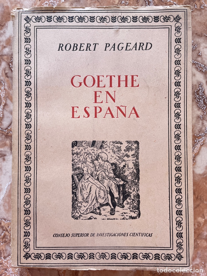 Libros de segunda mano: Goethe en Espa&ntilde;a, de Robert Pageard. - Foto 1