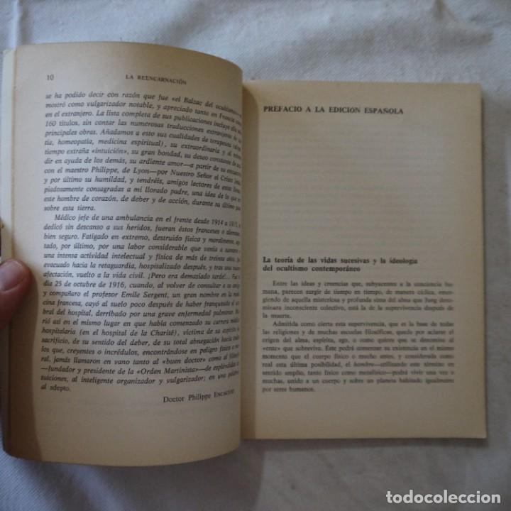 Libros de segunda mano: LA REENCARNACI&Oacute;N - PAPUS - EDAF - 1987 - Foto 7
