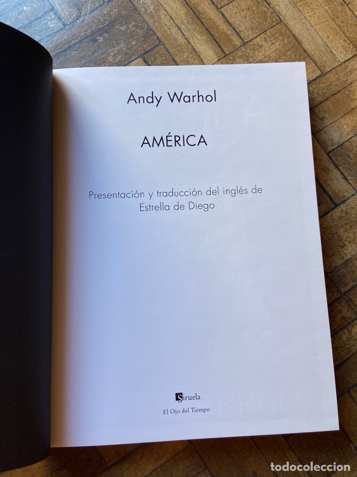 Libros de segunda mano: Am&eacute;rica - Andy Warhol - Siruela (2013) - Foto 2