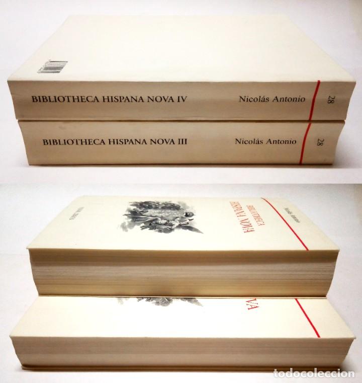 Libros de segunda mano: ANTONIO, Nicol&aacute;s. Bibliotheca Hispana Nova, sive Hispanorum Scriptorum... Repr. facs&iacute;mil... 1996. - Foto 3