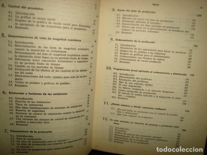 Libros de segunda mano: 22- CONTROL DE PRODUCCI&Oacute;N. PROCEDIMIENTO CUANTITATIVO - JOHN E. BIEGEL - Foto 4