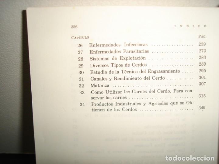 Libros de segunda mano: 22- EL CERDO. SU CR&Iacute;A Y EXPLOTACI&Oacute;N - LEOPOLDO ESCAMILLA ARCE - Foto 5