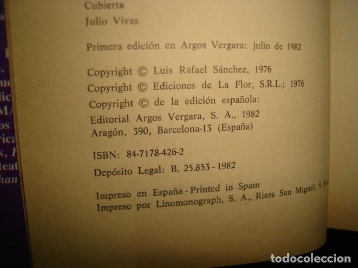 Libros de segunda mano: 22- LA GUARACHA DEL MACHO CAMACHO - LUIS RAFAEL S&Aacute;NCHEZ - 1982 - Foto 4