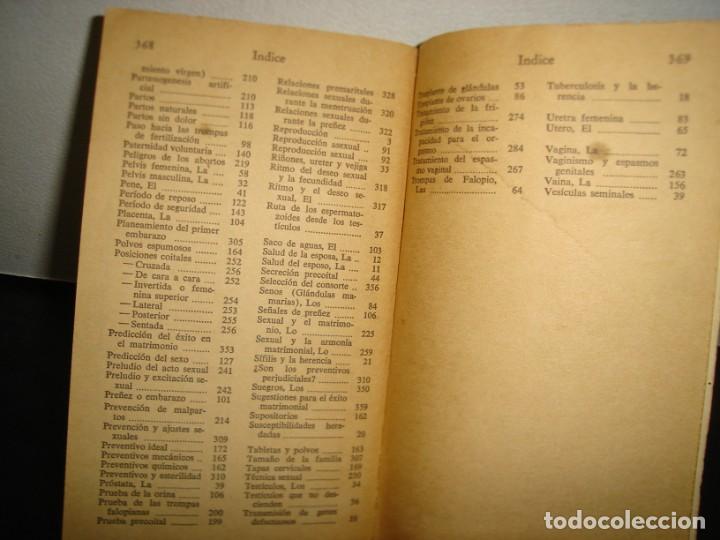 Libros de segunda mano: 22- MANUAL DEL MATRIMONIO - HANNAH Y ABRAHAM STONE - Foto 6