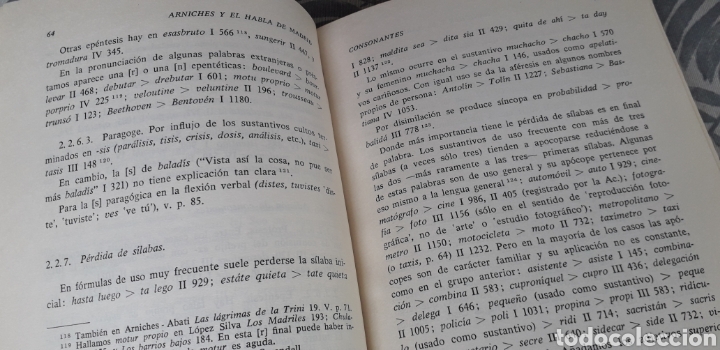 Libros de segunda mano: ARNICHES Y EL HABLA DE MADRID, MANUEL SECO, - Foto 3